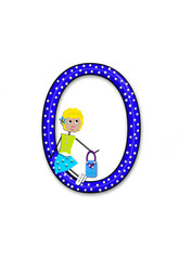 Alphabet Diva Doll O