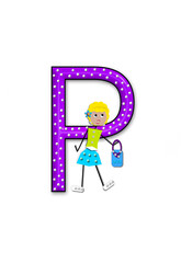 Alphabet Diva Doll P