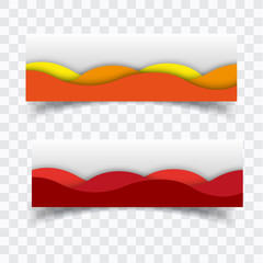 Vector banner or website header