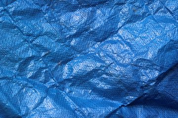 Plastic cover blue rough waterproof texture surface