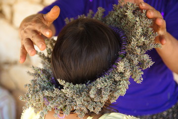 lavender crown