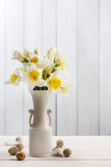 Bouquet of daffodils.