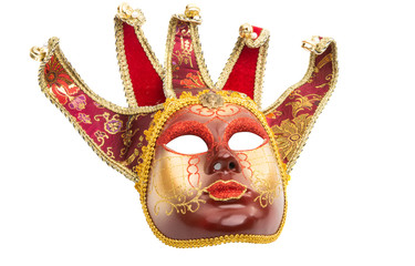 Naklejka premium carnival mask isolated
