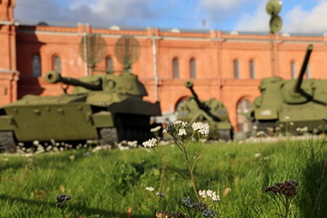 Fototapeta na wymiar St.Peterburg War and peace