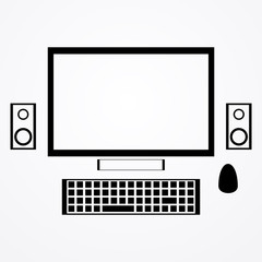 Fototapeta premium computer