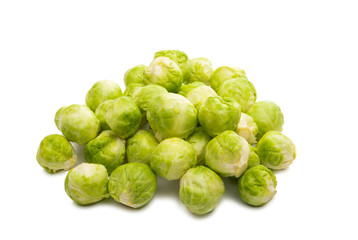 brussels sprouts isolated