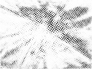 Fototapeta na wymiar Halftone gradient pattern. Abstract halftone dots background. Monochrome dots pattern. Grunge texture. Pop Art, Comic small dots. Vector design for presentation, business cards, report, flyer, cover