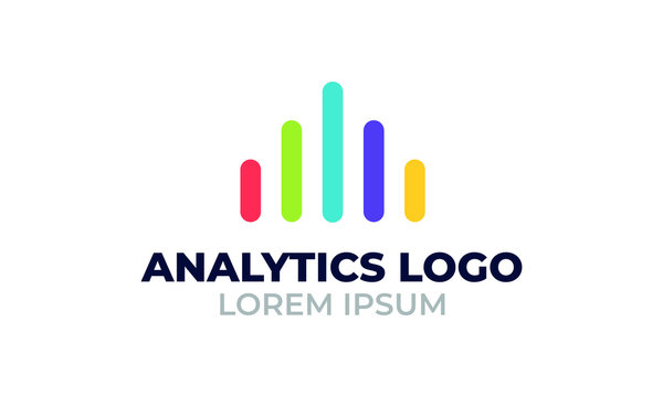 Analytics Logo, Chart Logo, Graphic Logo, Finance Business Modern and Minimalistic Logo Design