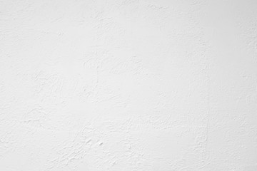 White textured wall. Decorative plastering close-up photo. Surface with stucco daub
