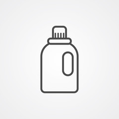 Softener vector icon sign symbol