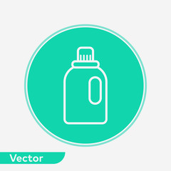 Softener vector icon sign symbol