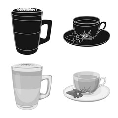 Obraz premium Isolated object of drink and bar symbol. Set of drink and party stock symbol for web.