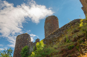 Château du Tournel, Lozère,Occitanie.