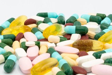 Assorted medication such as Antibiotic, Vitamin, Pain killer, Vitamin