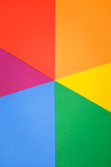 abstract background, lgbt community flag. Colors of rainbow