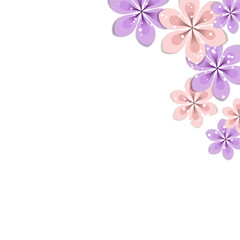vector background with Flowers