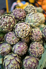 Artichaut sur un marché de Rome