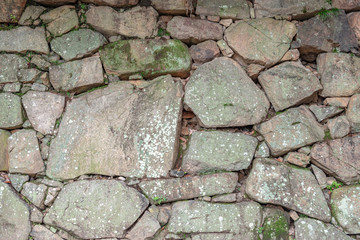 背景素材 広島城石垣