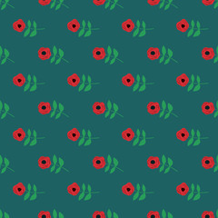 Fashionable pattern in small flowers. Floral seamless background for textiles, fabrics, covers, wallpapers, print, gift wrapping and scrapbooking. Raster copy