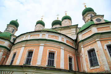 Fototapeta na wymiar Goritsky Orthodox Monastery in Rostov the Great, Russia