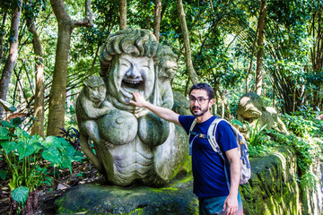 Floresta dos Macacos em Bali