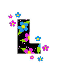 Alphabet Flower Topia L
