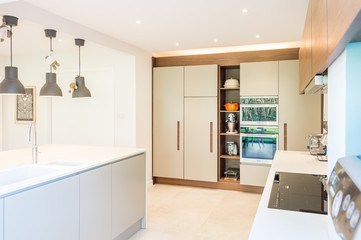 interior of modern kitchen