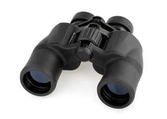 Binoculars isolated on white background