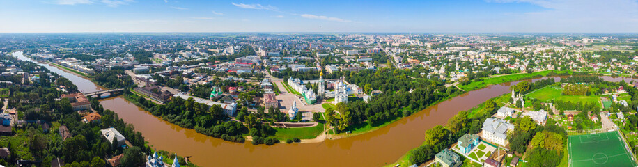 Saint Sophia orthodox cathedral and church of Resurrection of Jesus, The Kremlin Square of the Old...