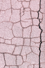 Crack on the wall at home