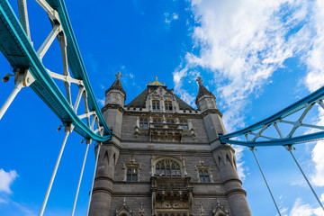 Tower Bridge in London, UK
