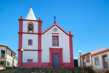 Sao Bento Church - a Portuguese Catholic Christian temple, rebuilt in 17th century and located in Angra do Heroismo city on Terceira Island of Azores,  Portugal.