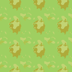 Seamless pattern with colored different spots of paint.