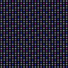 Obraz premium Seamless abstract pattern background with a variety of colored circles.