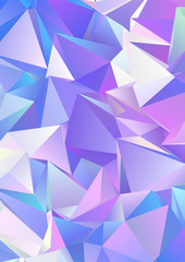Triangular 3d, modern background