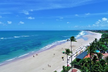 Cupe’s Beach, Porto de Galinhas, Brazil: unique experience of swimming with fishs in natural pools. Perfect travel. Vacation travel. Tropical vacation. Tropical travel. Great beach scene. 