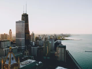 Fotobehang Chicago - View From The Top © Aidan Gibney
