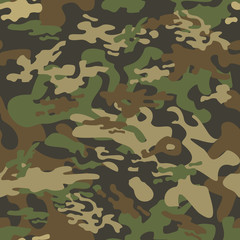 Fototapeta premium texture military camouflage repeats seamless army green hunting