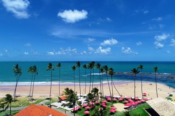 Cupe’s Beach, Porto de Galinhas, Brazil: unique experience of swimming with fishs in natural...
