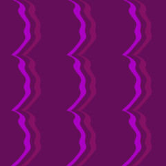 Seamless pattern background with multi-colored wavy lines.