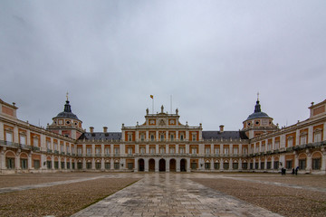 Fototapeta na wymiar Aranjuez Royal Palace, Madrid, Spain