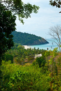 Tanod beach (Palm beach). National Marine Park. Koh Lanta. Krabi province, Andaman Sea, Thailand, Asia