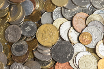 Background of coins money