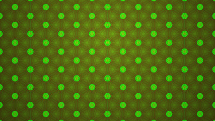 Background with a colorful, diverse cyclic pattern.
