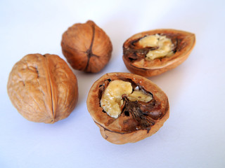 Whole nuts and items to eat or make desserts