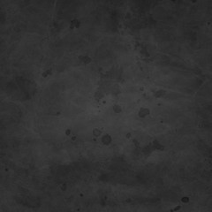 Dark black background. Old paint drips and stains on old black background in vintage grunge texture design.