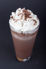 Chocolat chaud et crème chantilly, chocolat viennois