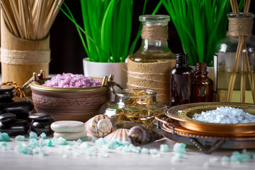 Spa massage items