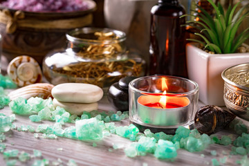 Spa massage items