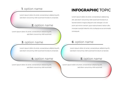 Multicolor Infographic Layout
